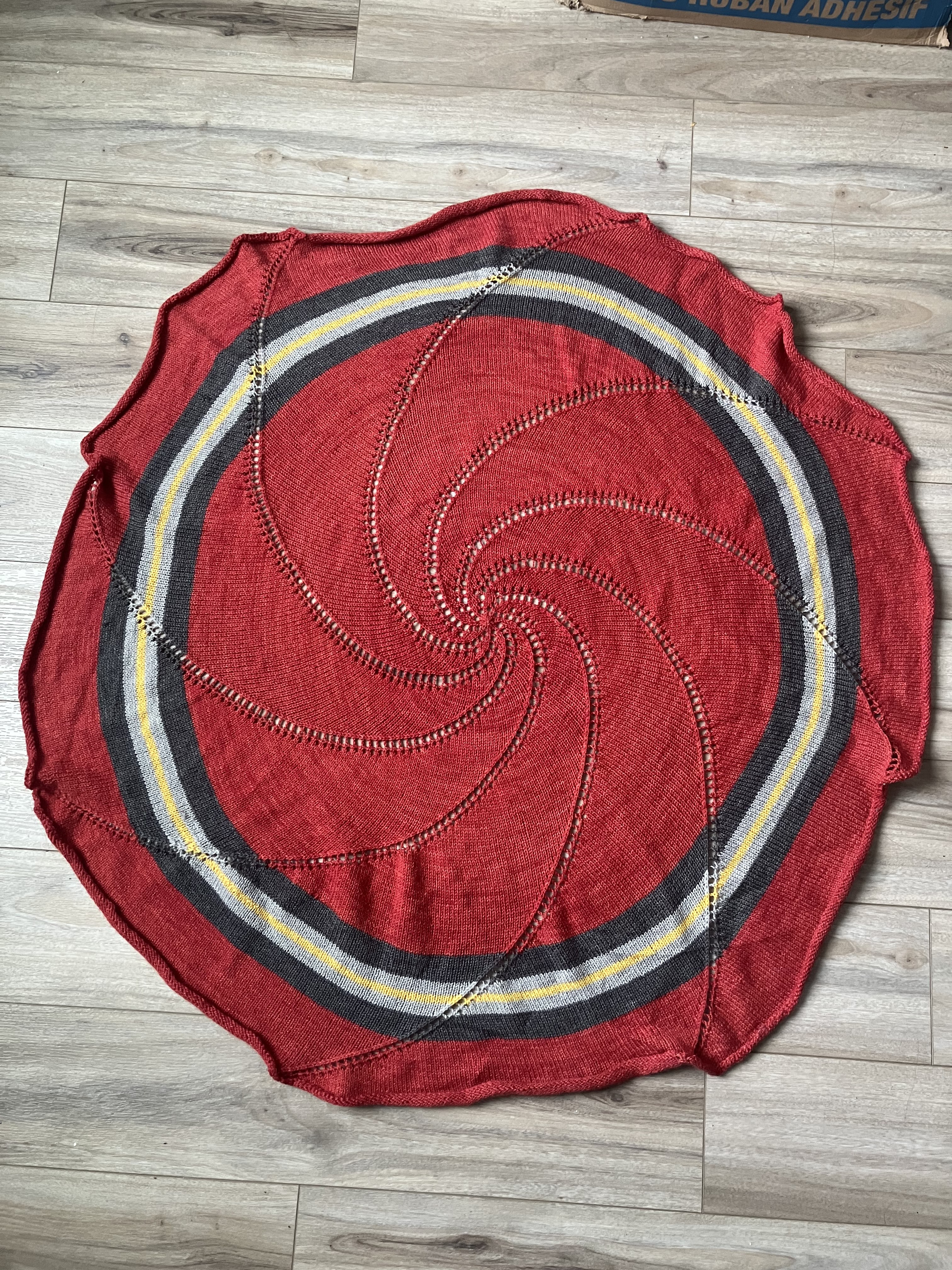 Ottawa Charge Vortex Shawl